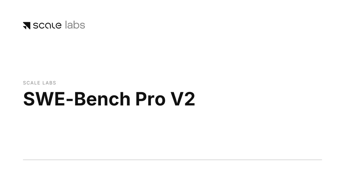 SWE-Bench Pro V2